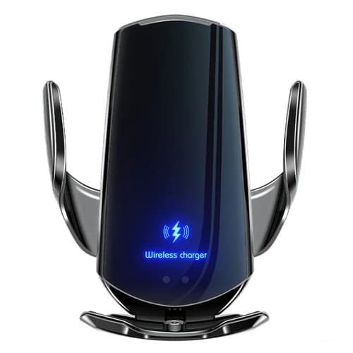 Держатель для телефона автодержатель с беспроводной зарядкой Q3 15Вт Black (677122)