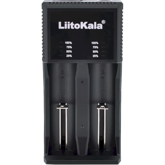Зарядний пристрій для акумуляторів LiitoKala Lii-PL2 2x LiOn LiFePO4 NiMH NiCd Black