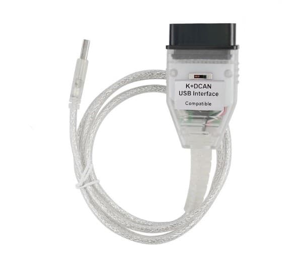 K+DCAN INPA OBD USB сканер диагностики авто для BMW + 20pin переходник (284014)