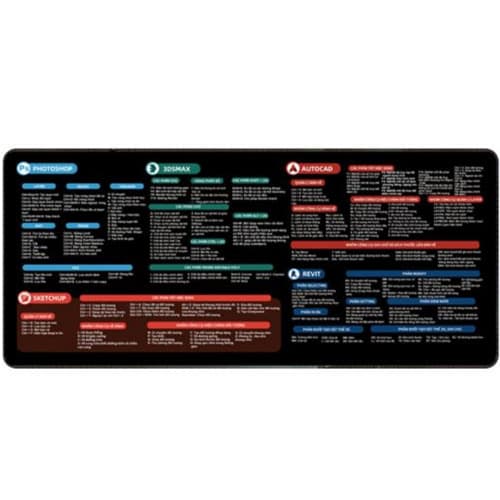 Игровая поверхность коврик для мышки 800x300x2 дизайн и 3D Black (1129521)