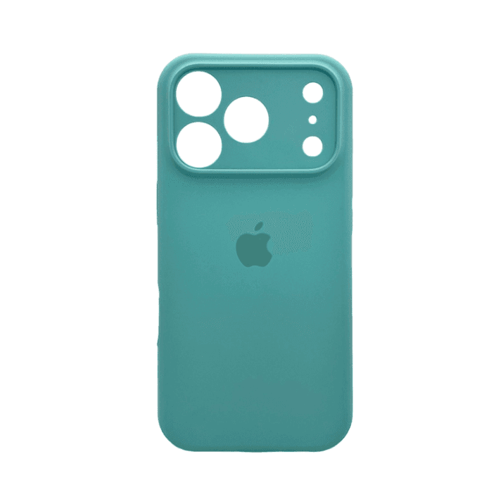Захисний чохол-накладка Silicone Full Case AA Camera Protect для Apple iPhone 17 Pro Sea Blue (FullAAi17P-17)