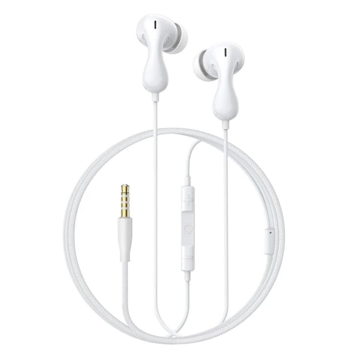 Провідні навушники Baseus Encok HZ20 Wired Earphones 3.5мм 1.1м White (A00171500213-00)