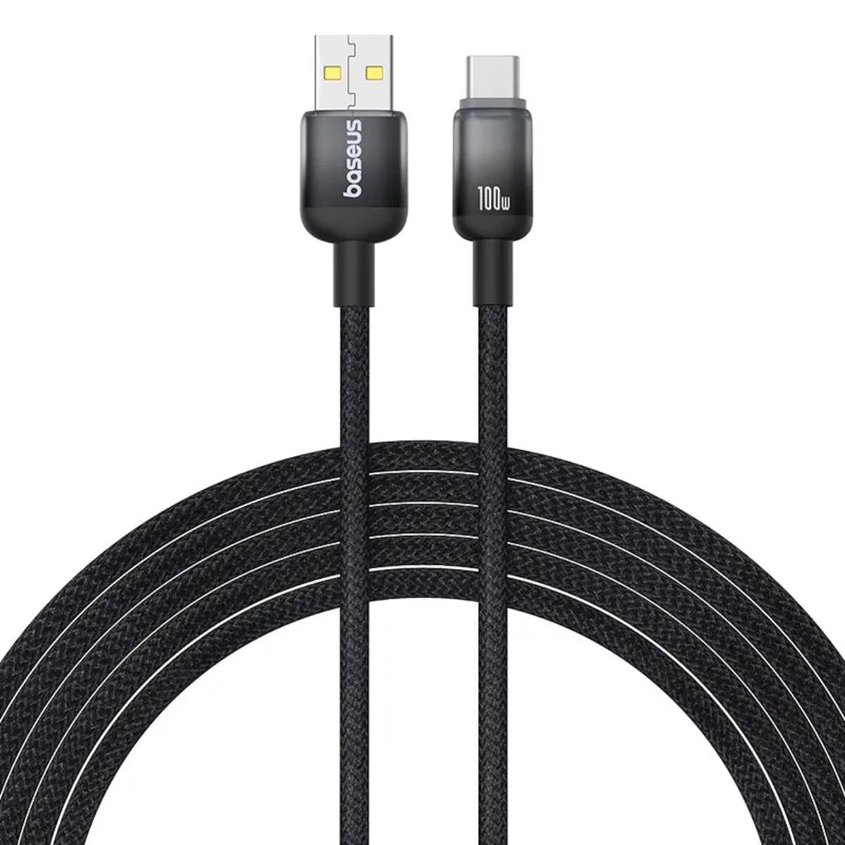 Кабель Baseus Discolor Series Fast Charging Cable USB to Type-C 100W 1m Black (P10374903111-00)
