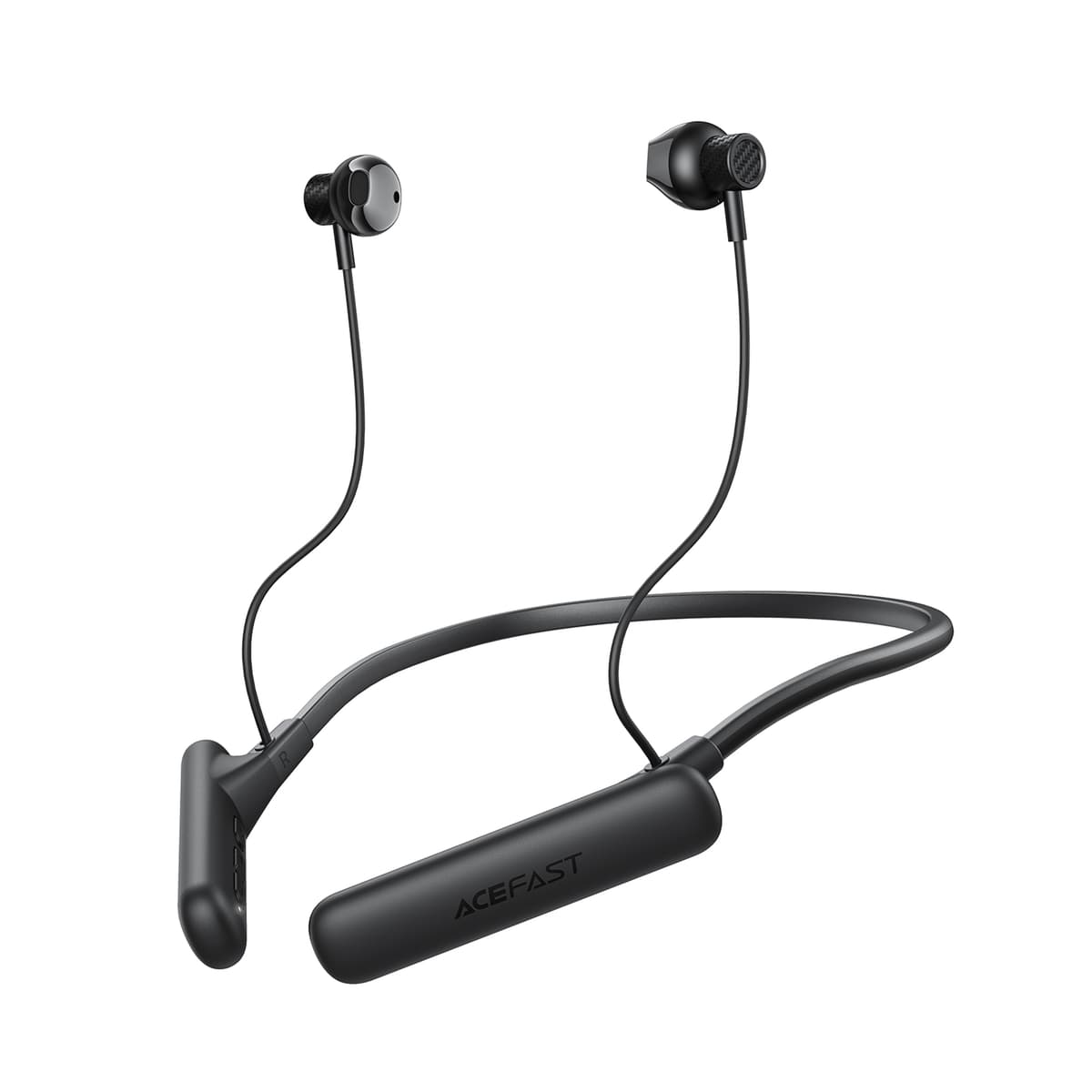 Бездротові спортивні навушники ACEFAST N8 neck hanging wireless earphones BT6.0 400mAh Black
