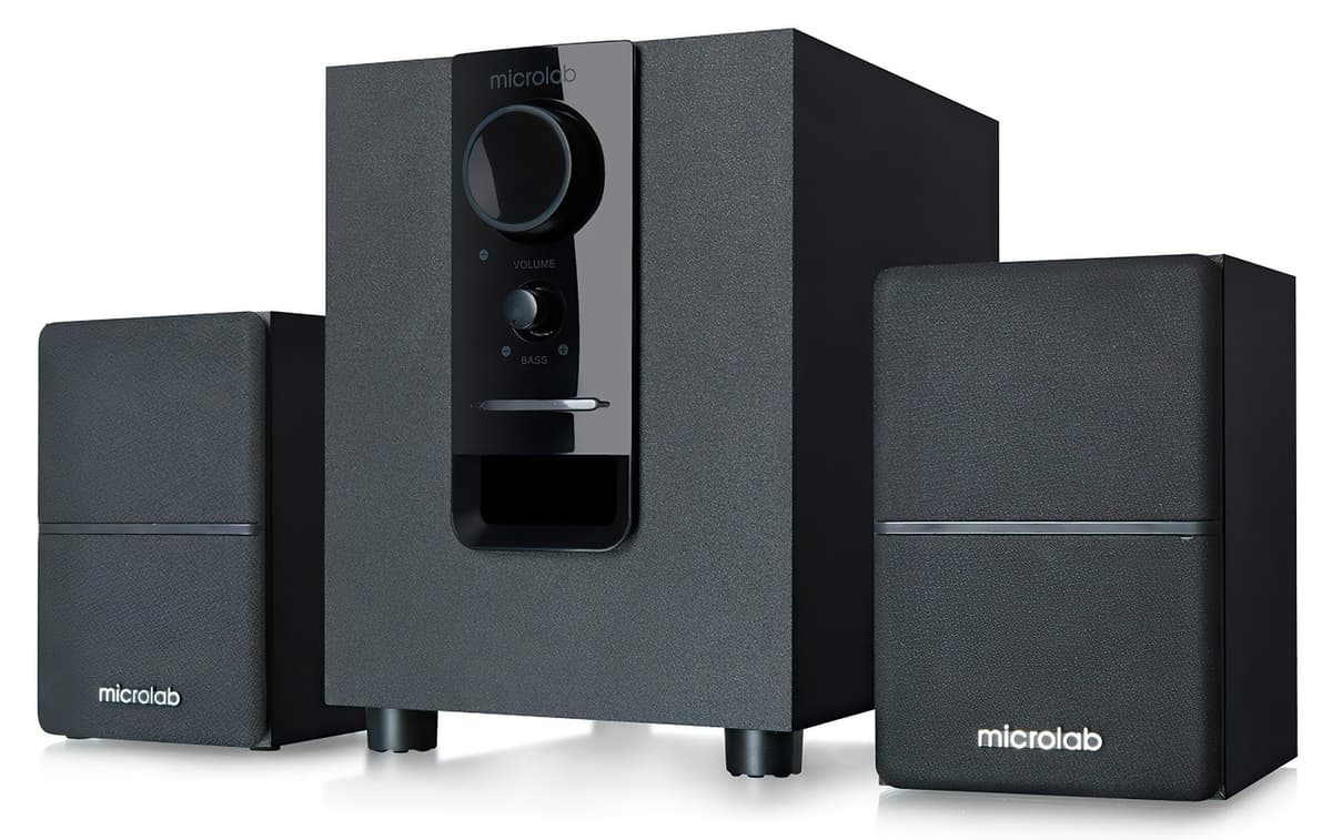 Комп'ютерні колонки 2.1 Microlab M-106 10Вт Black