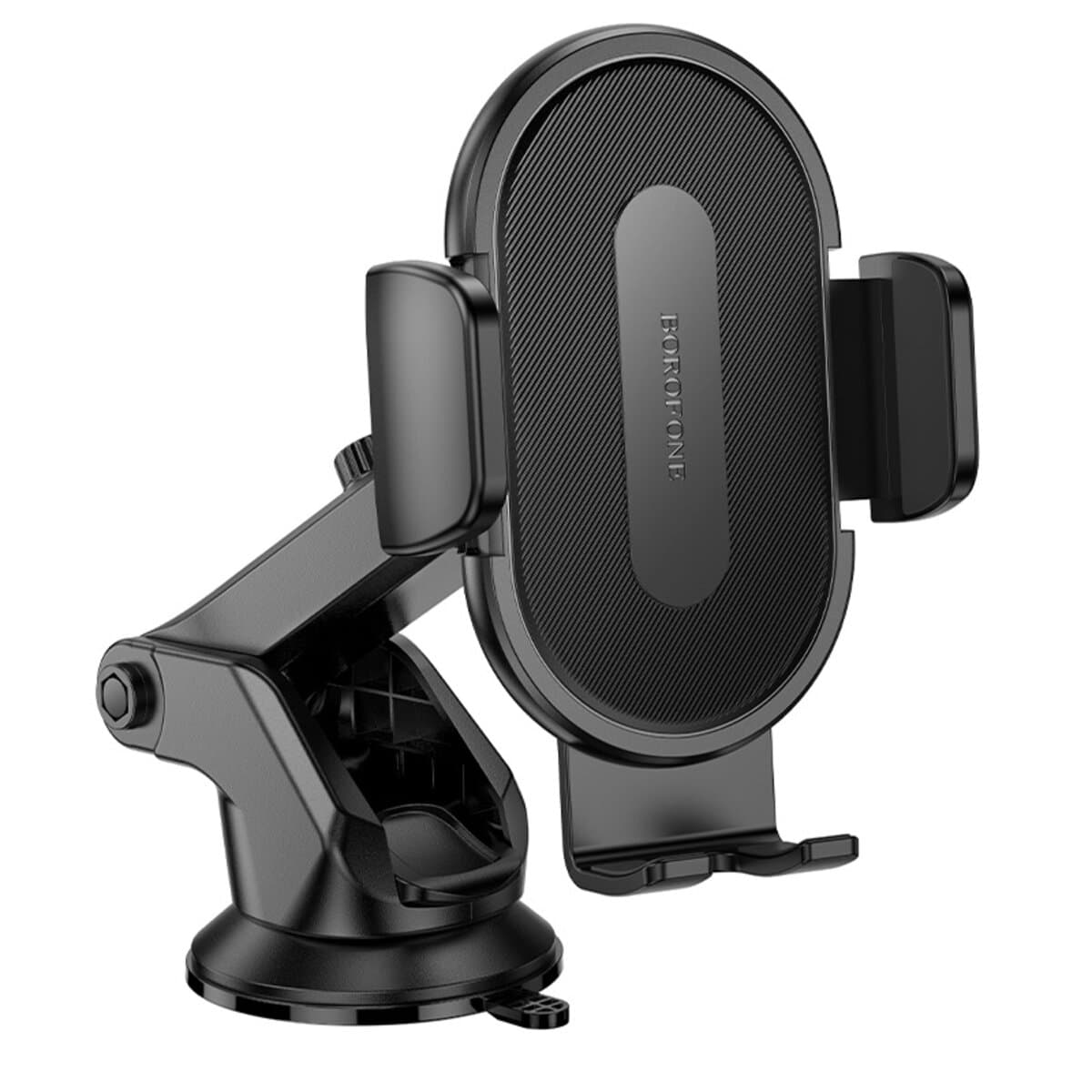 Тримач для телефона автотримач BOROFONE BH134 Rio push-type car holder center console Black