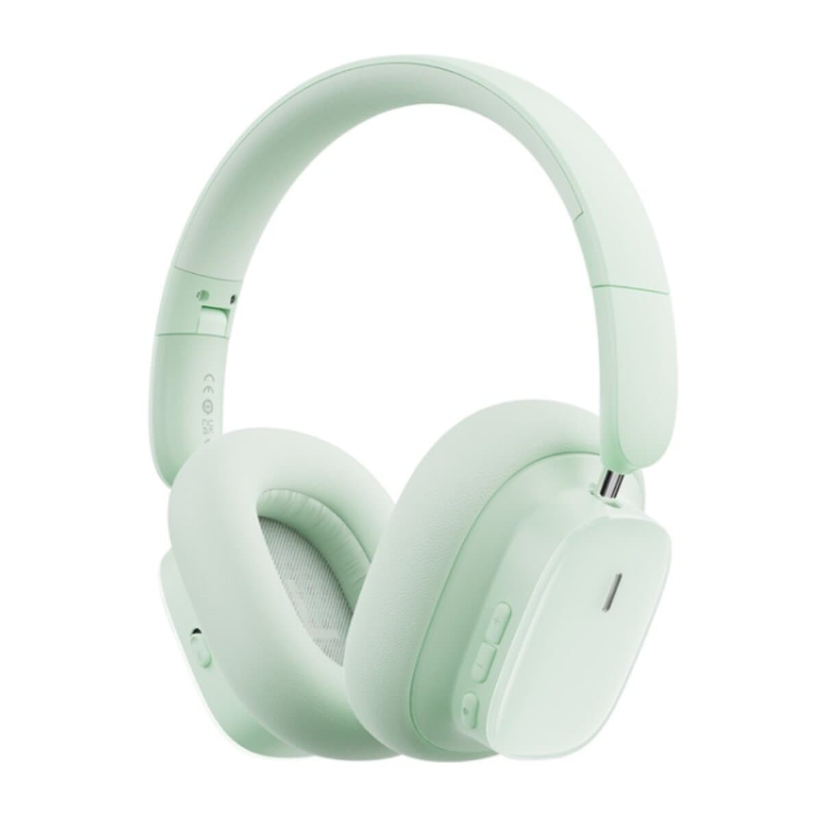 Бездротові навушники Baseus Bowie H1i Noise-Cancellation Wireless Headphones BT5.3 600mAh Natural Green (A00050402633-00)
