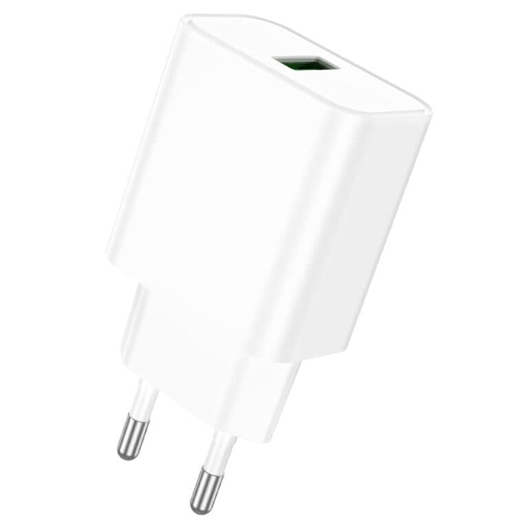 Зарядное устройство BOROFONE BA72A Spring single port QC3.0 charger White