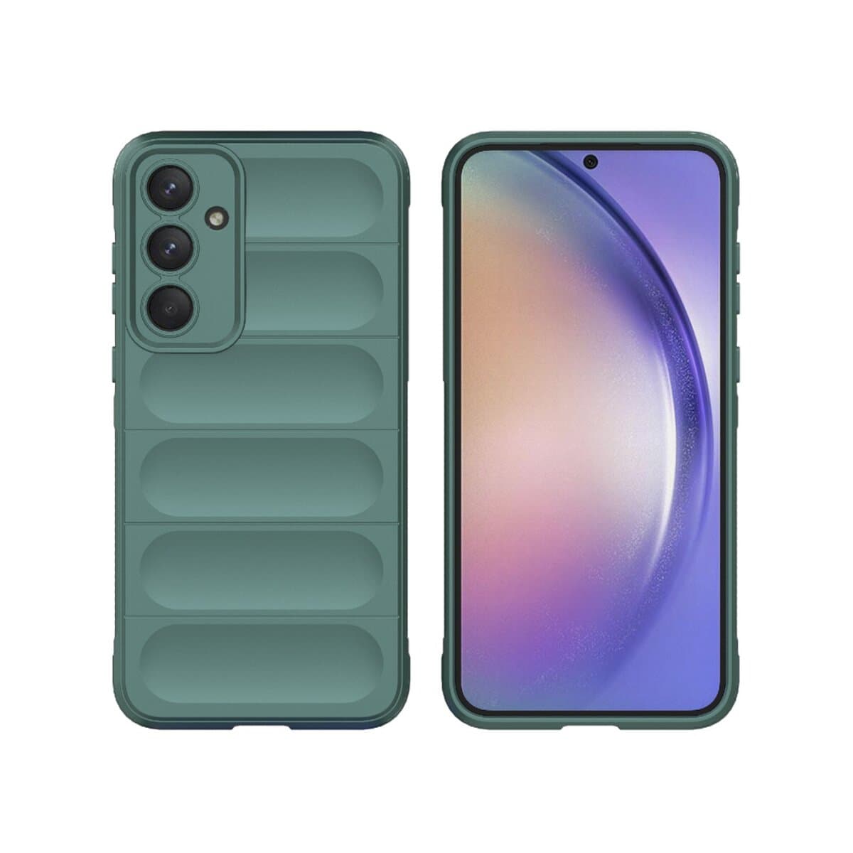 Захисний чохол-накладка Cosmic Magic Shield для Samsung Galaxy A35 Dark Green (MagicShSAA35Green)