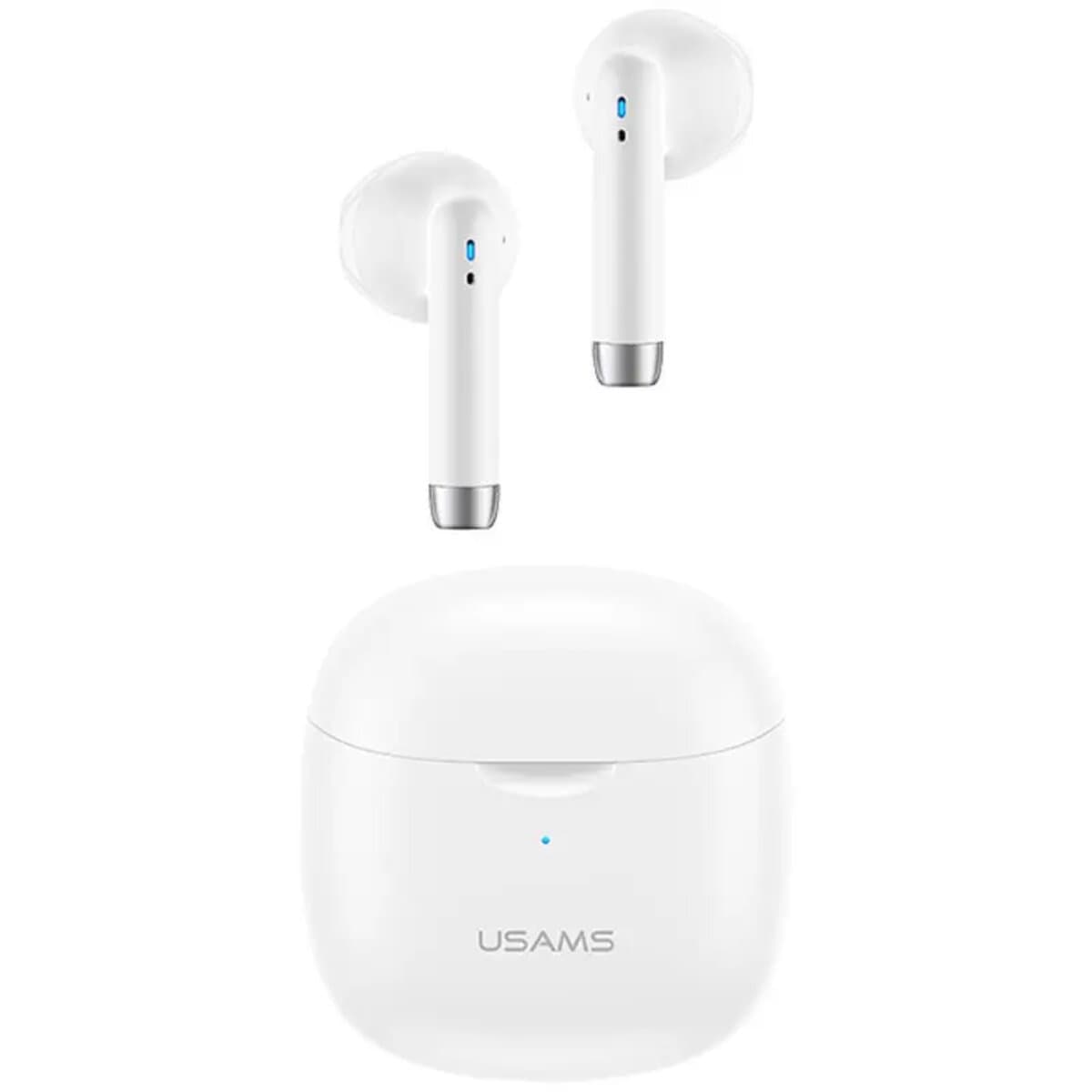 Бездротові навушники USAMS IA04 TWS Earbuds IA Series BT5.0 320mAh White (BHUIA02)
