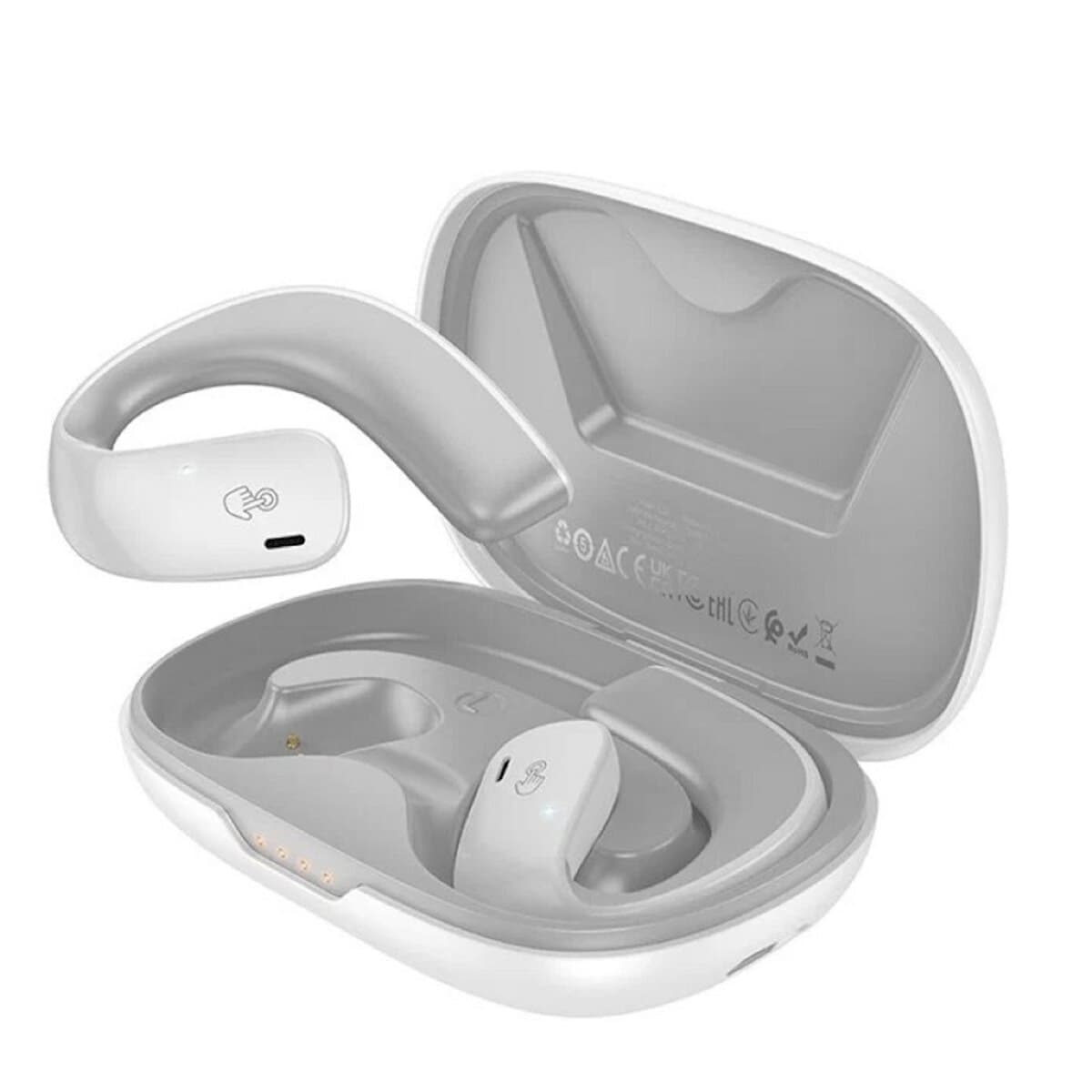 Бездротові навушники HOCO EQ4 Graceful true wireless BT5.3 headset 500mAh White