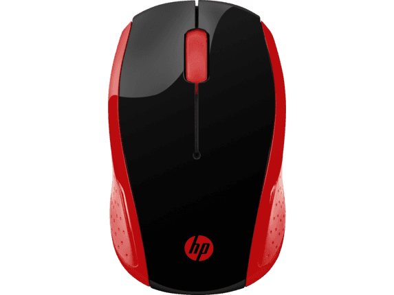 Безпровідна мишка HP 200 3 кн 1000 dpi Black-Red (2HU82AA)