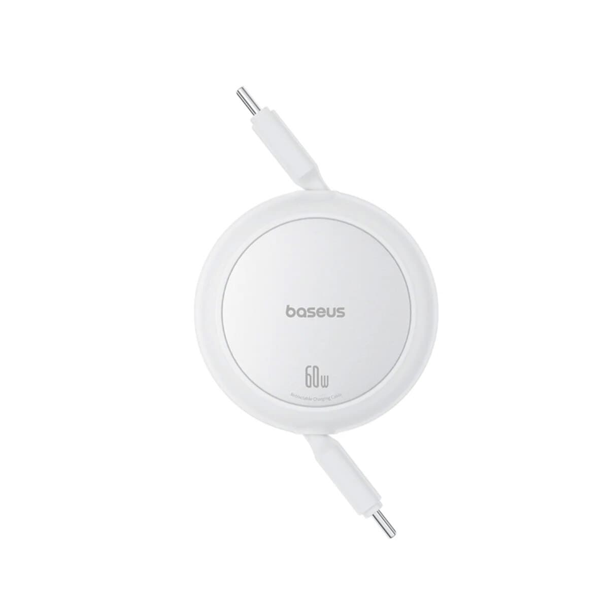 Кабель Baseus Free2Pull Mini Charging Cable Type-C to Type-C 60W 1m Moon White (P10364500211-01)