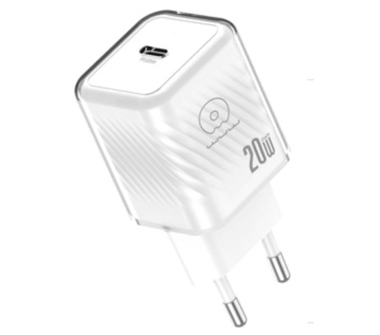 Зарядний пристрій WUW C225 20W Gan Charger 1xType-C 3A White (C225)