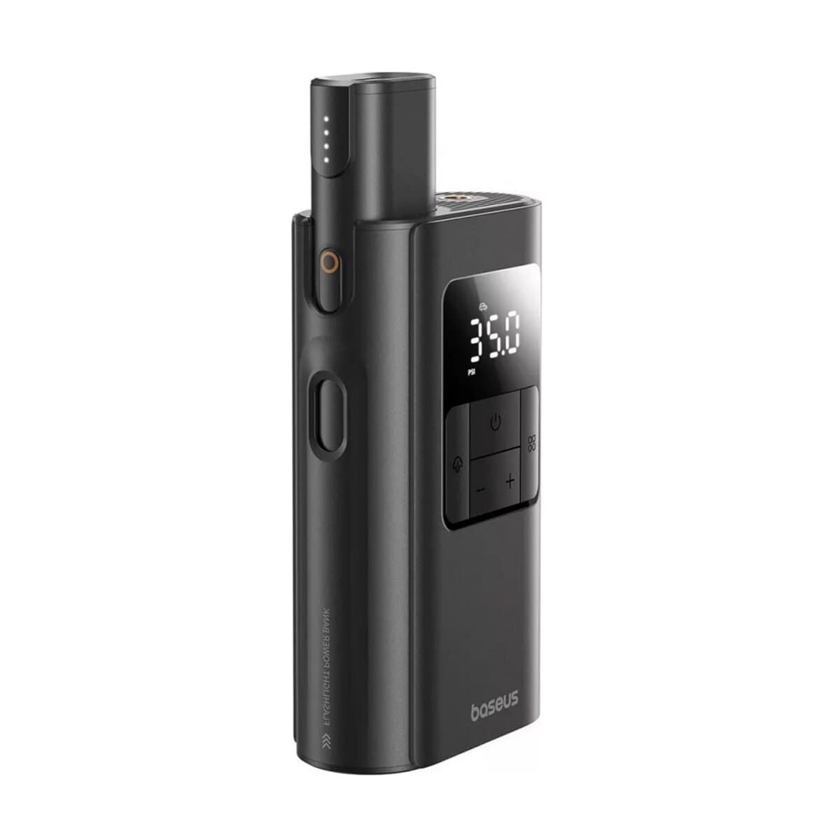 Портативний автомобільний насос Baseus PrimeTrip VA1 Wired and Wireless 2-in-1 Tire Inflator 3800mAh 2.8атм Black (C11169001121-00)