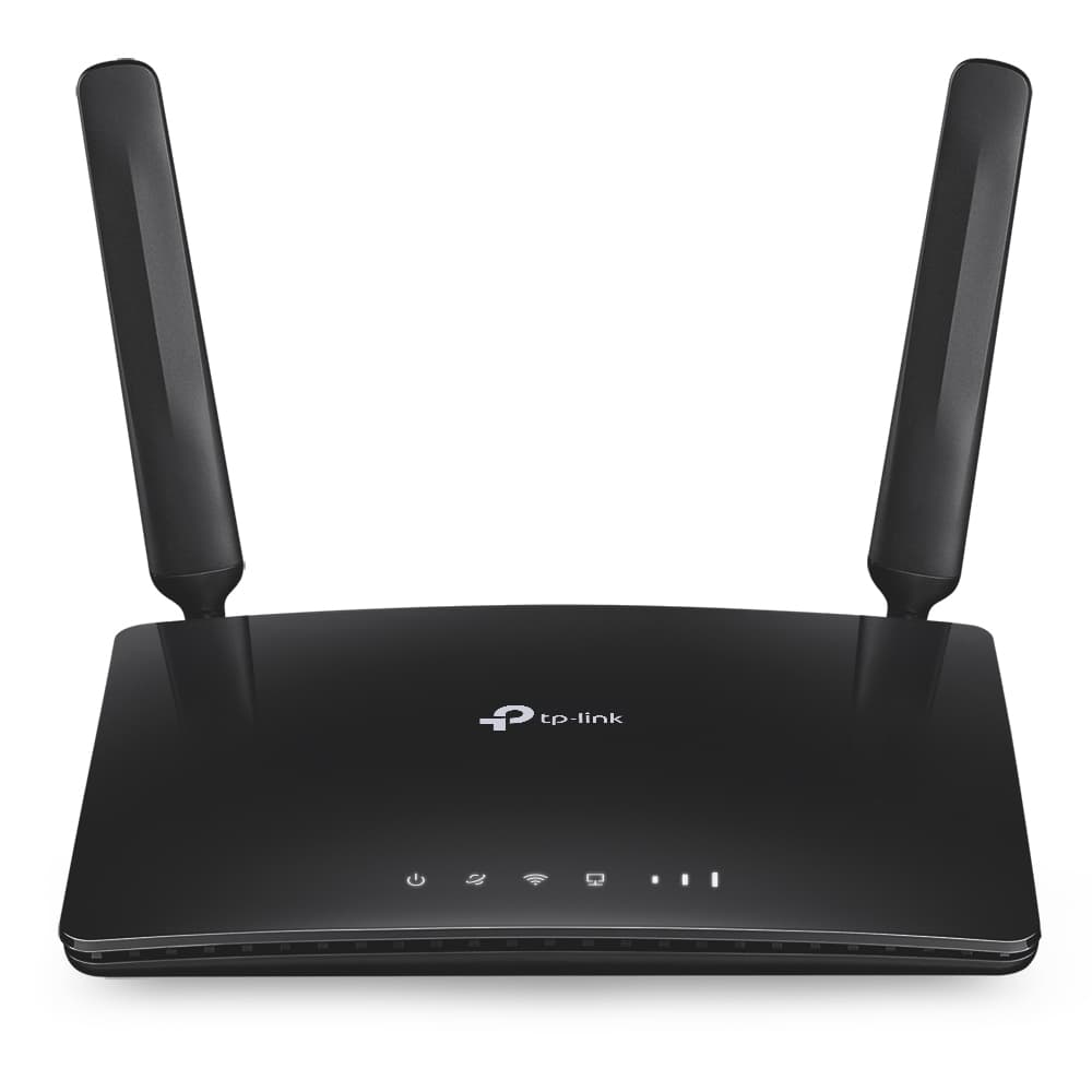 Маршрутизатор роутер WiFi TP-Link Archer MR200 AC750 4G LTE 3xFE LAN 1xFE WAN 1xSim Card Slot Black