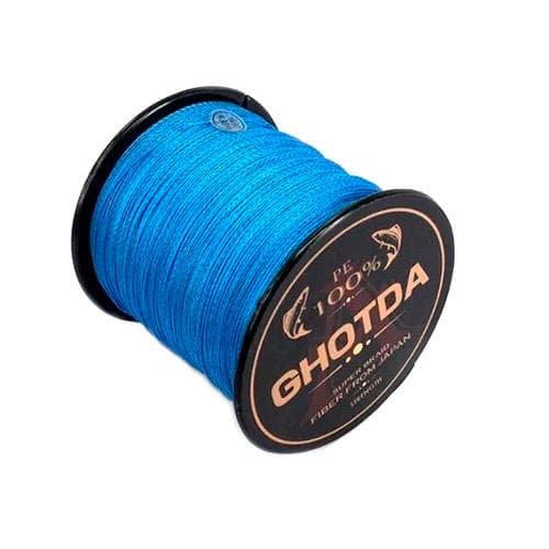 Плетений рибальський шнур GHOTDA 150м 0.4мм 27.2кг 4 жили Blue (285469)
