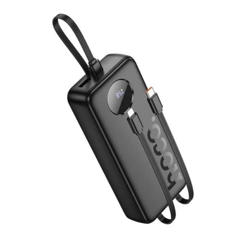 Powerbank павербанк УМБ HOCO J132A Sabio 22.5W+PD20W fully compatible with 3 cables 20000mAh Black