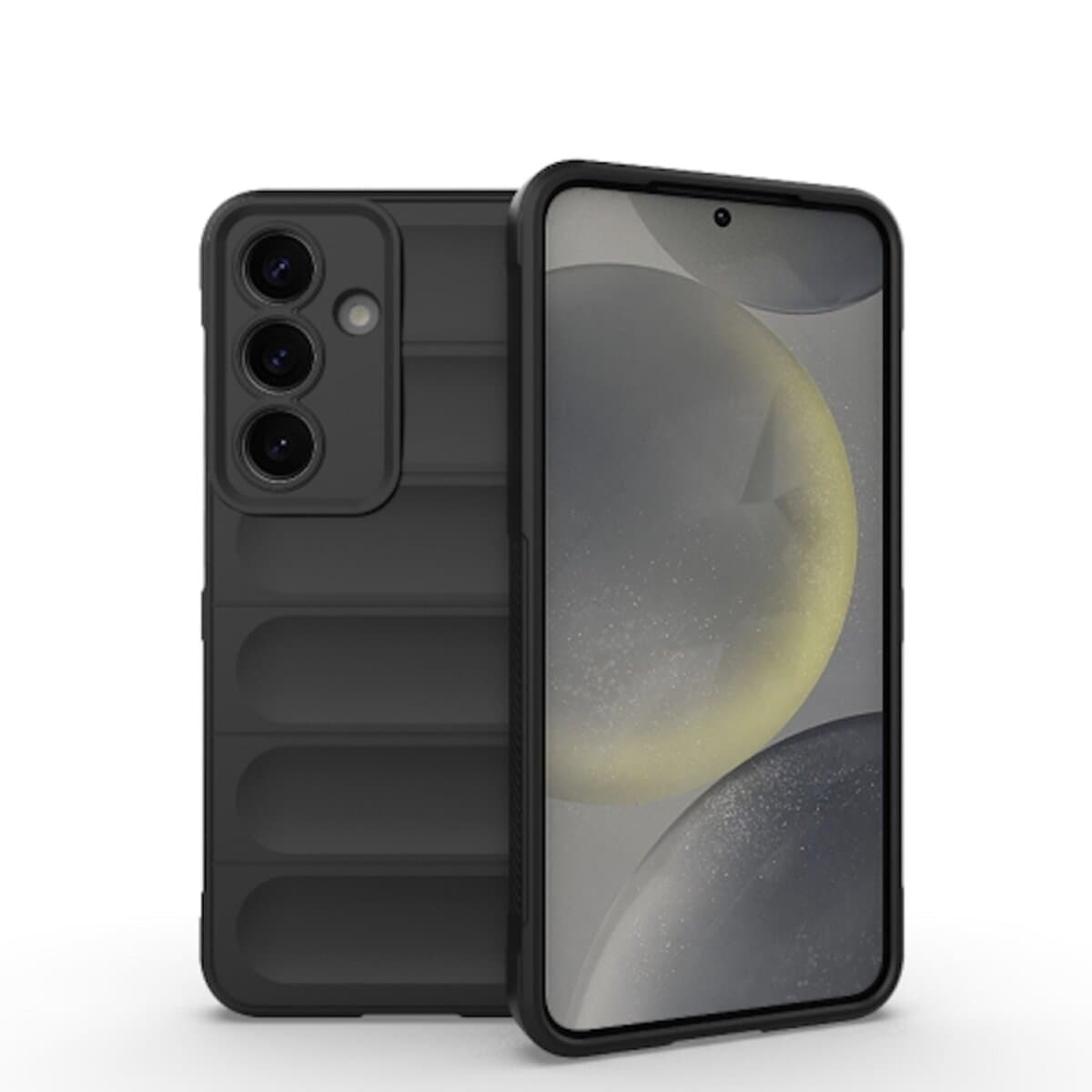 Захисний чохол-накладка Cosmic Magic Shield для Samsung Galaxy S25 Black (MagicShSAS25Black)