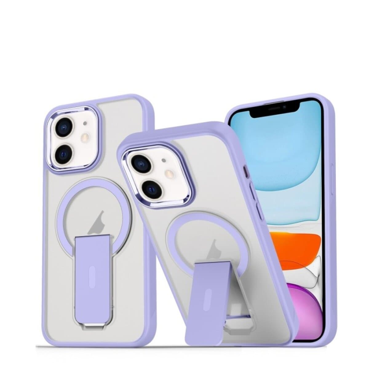 Защитный чехол-накладка Cosmic Magnetic Stand для Apple iPhone 11 Lavender (MagStand11Lavender)
