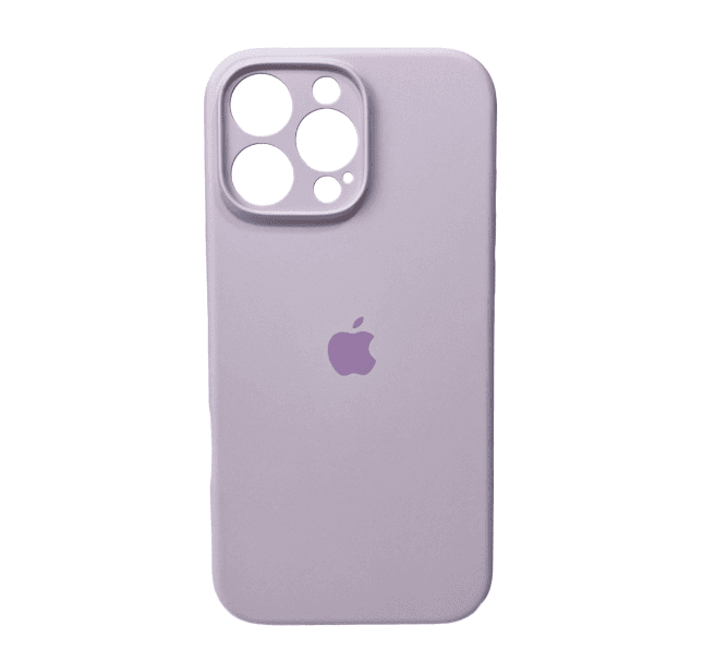 Защитный чехол-накладка Silicone Full Case AA Camera Protect для Apple iPhone 16 Pro Max Lilac (FullAAi16PM-58)