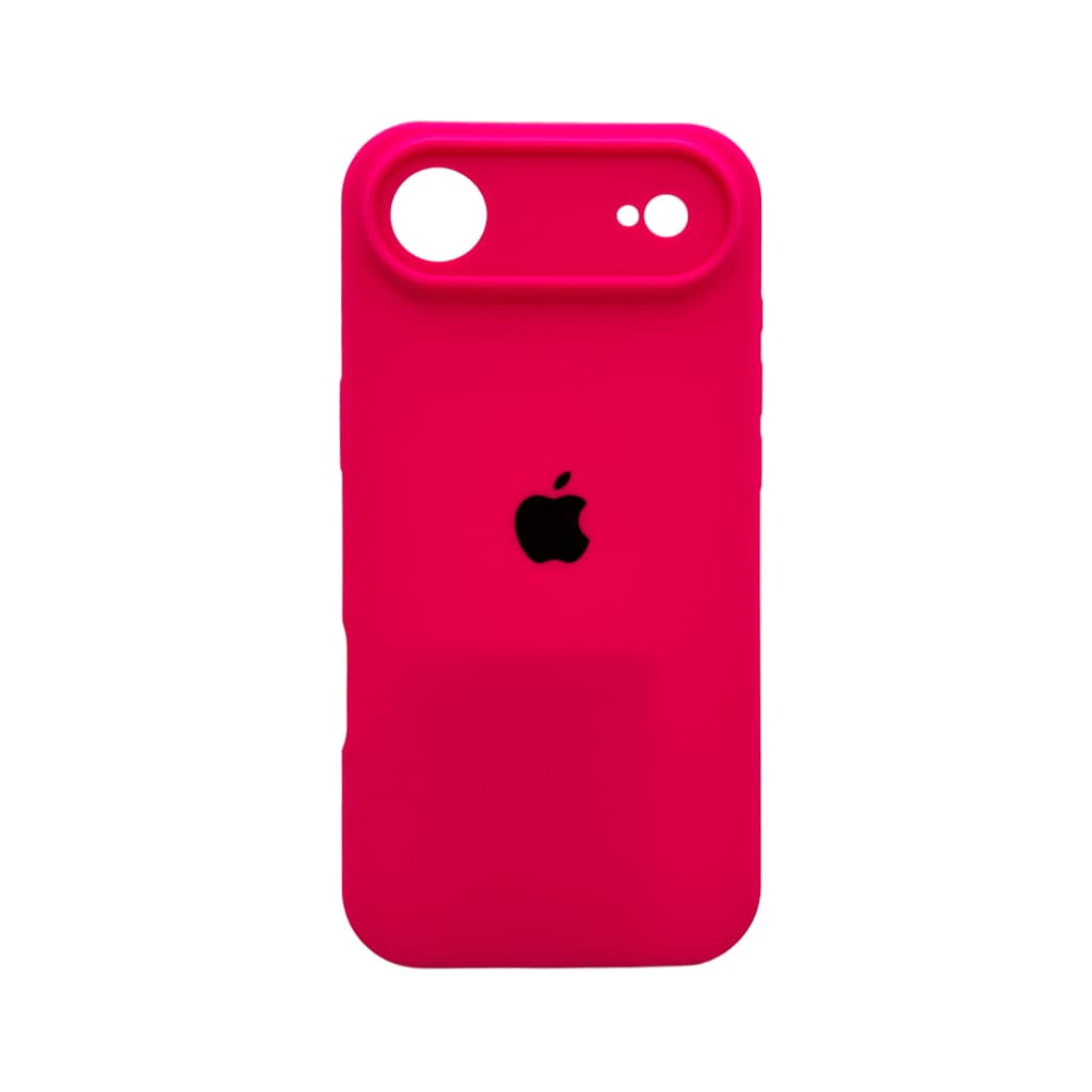 Захисний чохол-накладка Silicone Full Case AA Camera Protect для Apple iPhone 17 Air Shiny Pink (FullAAi17A-23)