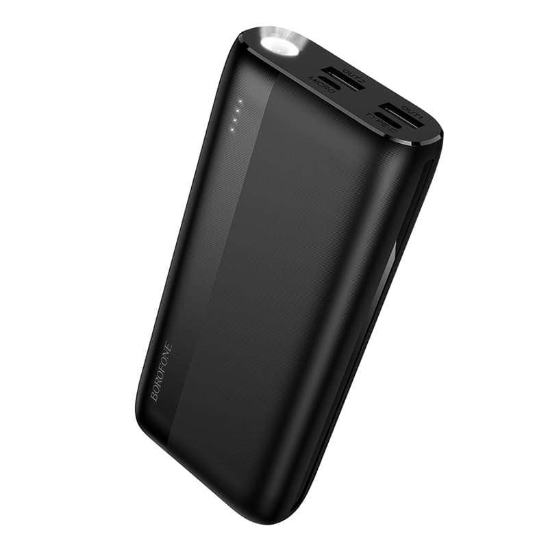 Powerbank павербанк УМБ BOROFONE BJ86 Victoria 20000mAh 10W Black