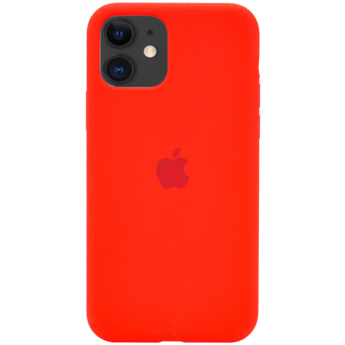 Защитный чехол-накладка Silicone Full Case AA Open Cam для Apple iPhone 11 Red (FullOpeAAKPi11-11)