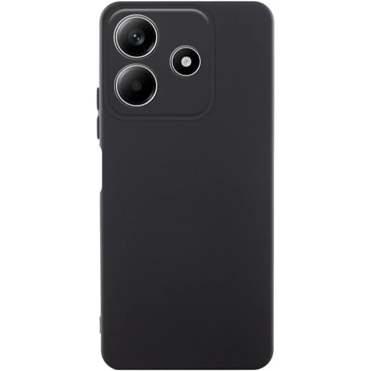Захисний чохол-накладка Cosmic Silicone Case AA для Xiaomi Redmi Note 14 5G Black (CosSilXiNo145GBlack)