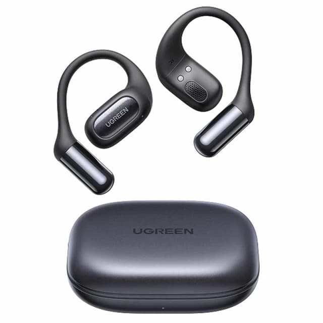 Беспроводные наушники UGREEN WS213 FitBuds TWS Wireless Earbuds IPX5 BT6.0 500mAh Black (UGR-65655)