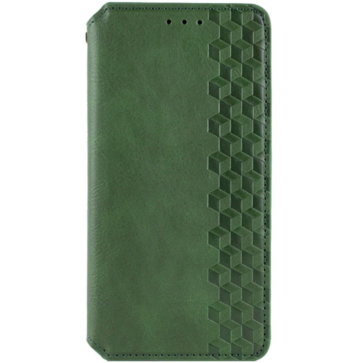 Защитный чехол-книжка Rubic Leather для Samsung Galaxy A15 Green (RUBICSAA15Green)