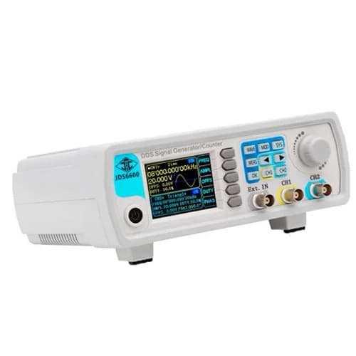 Двоканальний генератор сигналів DDS JUNTEK JDS6600-60M 60МГц White (285863)