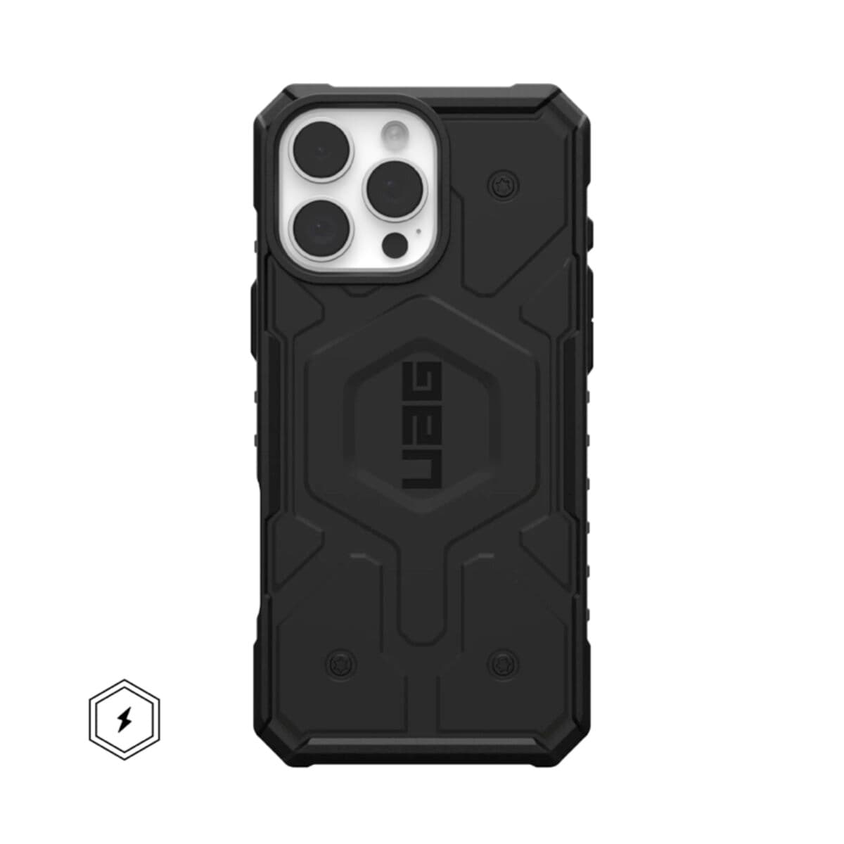 Защитный чехол-накладка UAG AAA Pathfinder Mag для Apple iPhone 15 Black (UAPTMG15Black)
