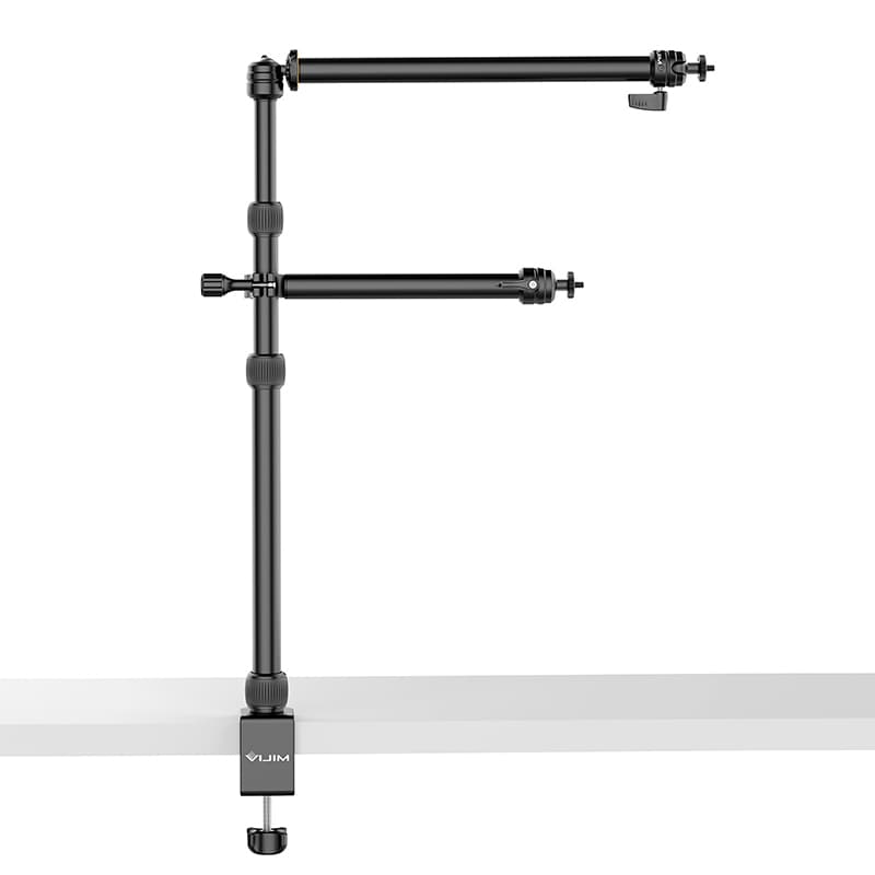 Штатив-тримач для камери мікрофона з кріпленням до столу Ulanzi Vijim LS11 Removable universal arm table top light stand Black (2685)