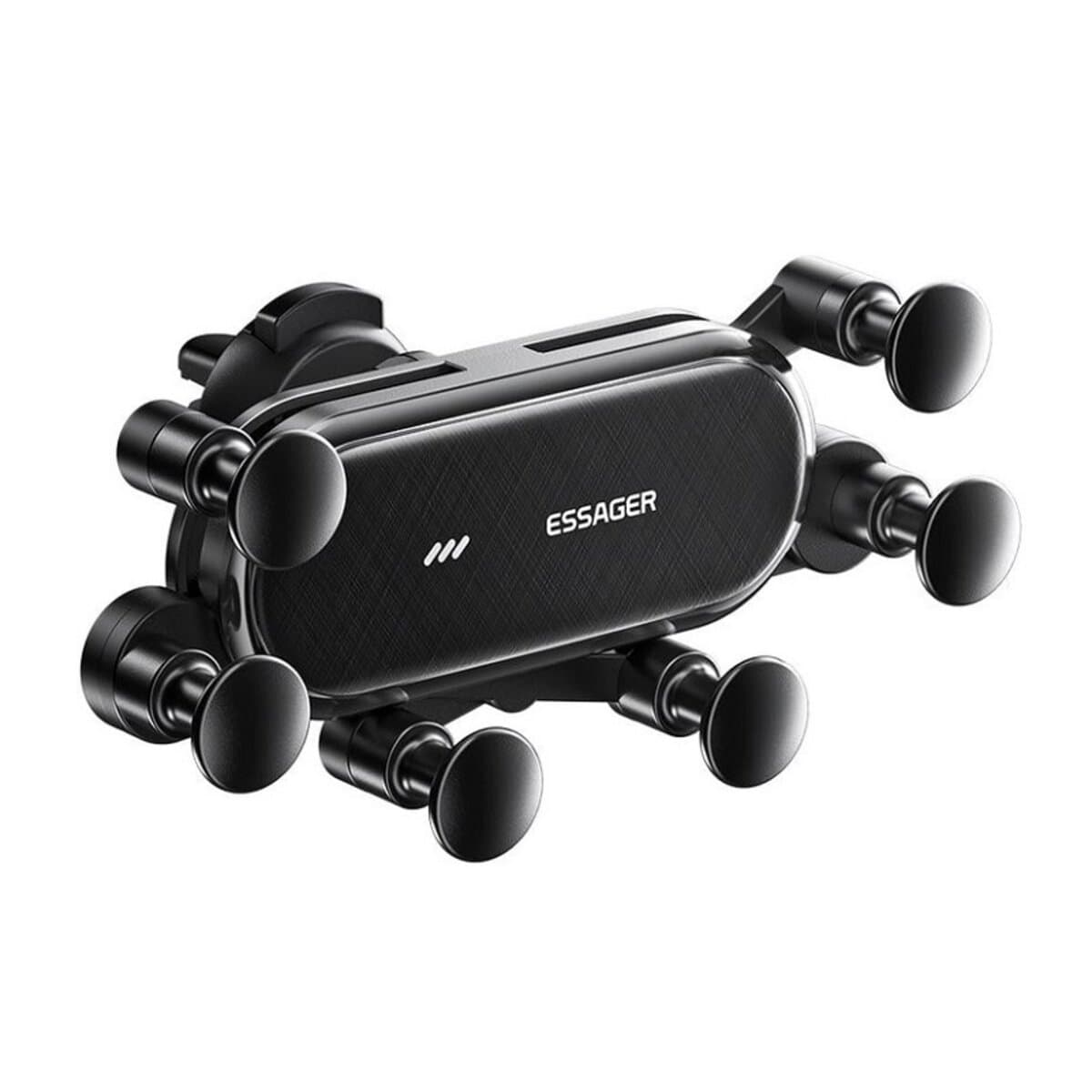 Тримач для телефону автотримач Essager Vios Gravity Car Mount Phone Holder Black (EZJZL-WC01)