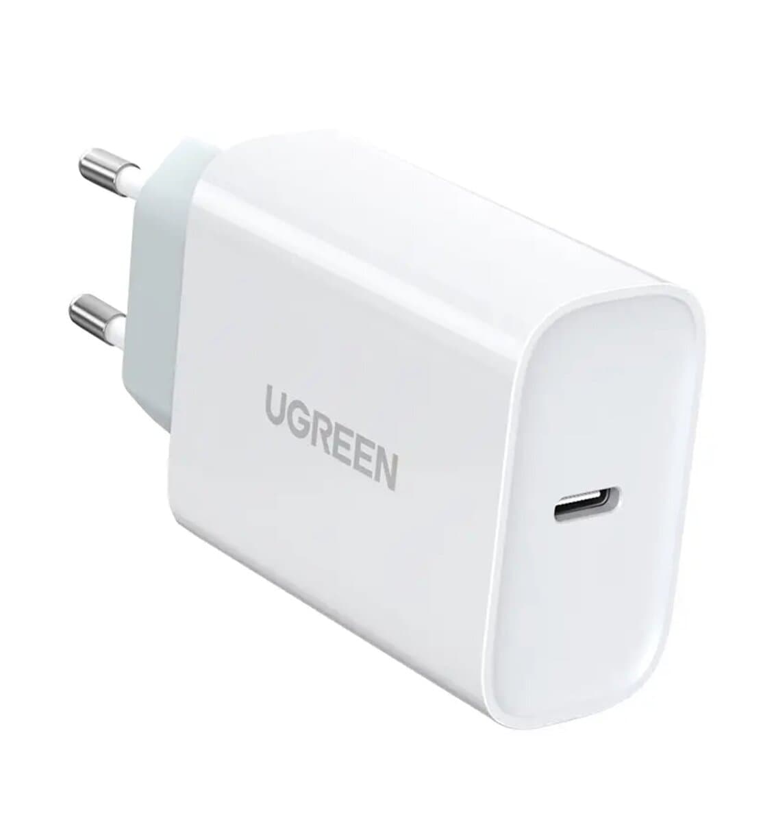 Зарядний пристрій UGREEN CD127 PD 30W Type-C Wall Charger EU White (UGR-70161)