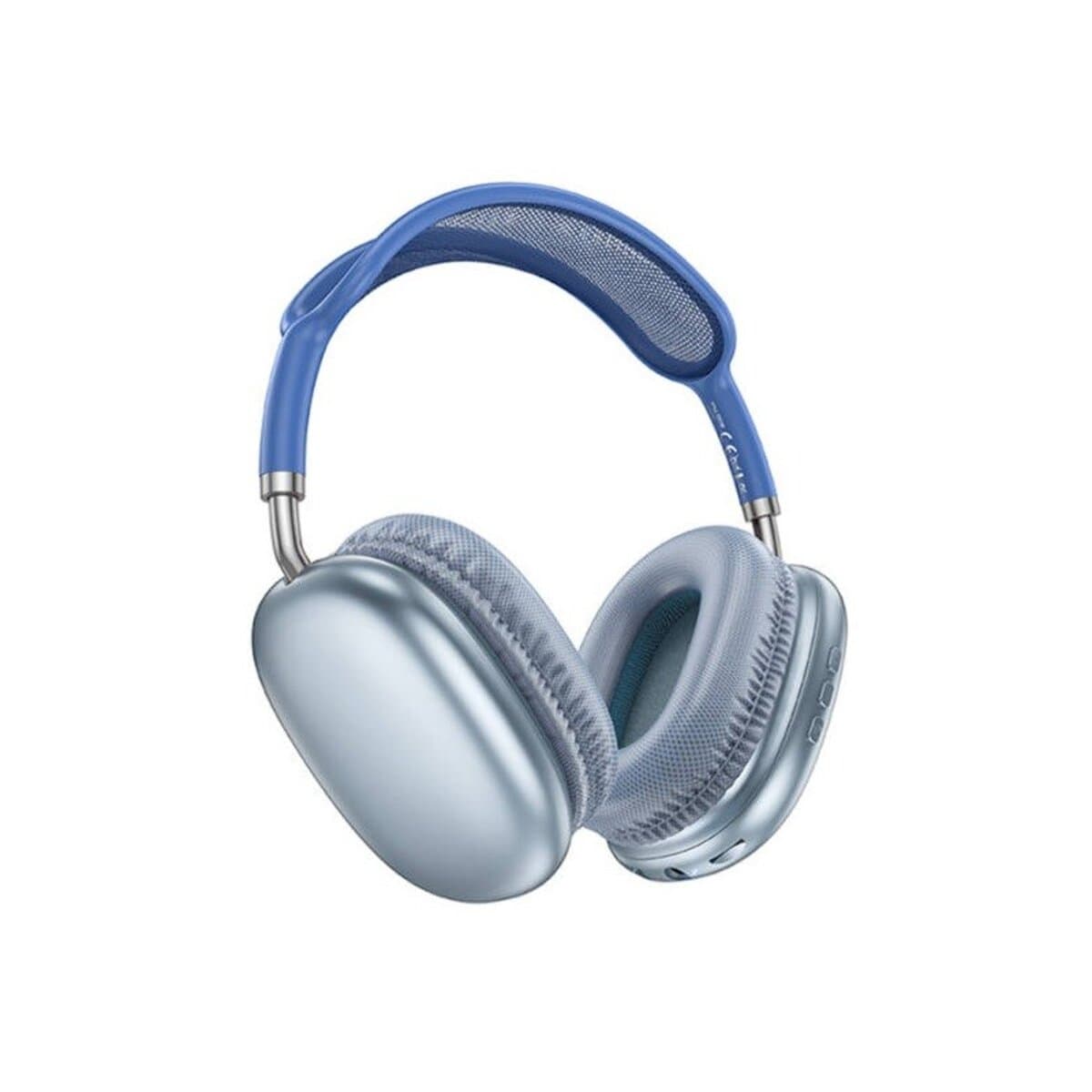 Беспроводные наушники BOROFONE BO22 Plus Elegant BT5.4 headphones 800mAh Sky Blue