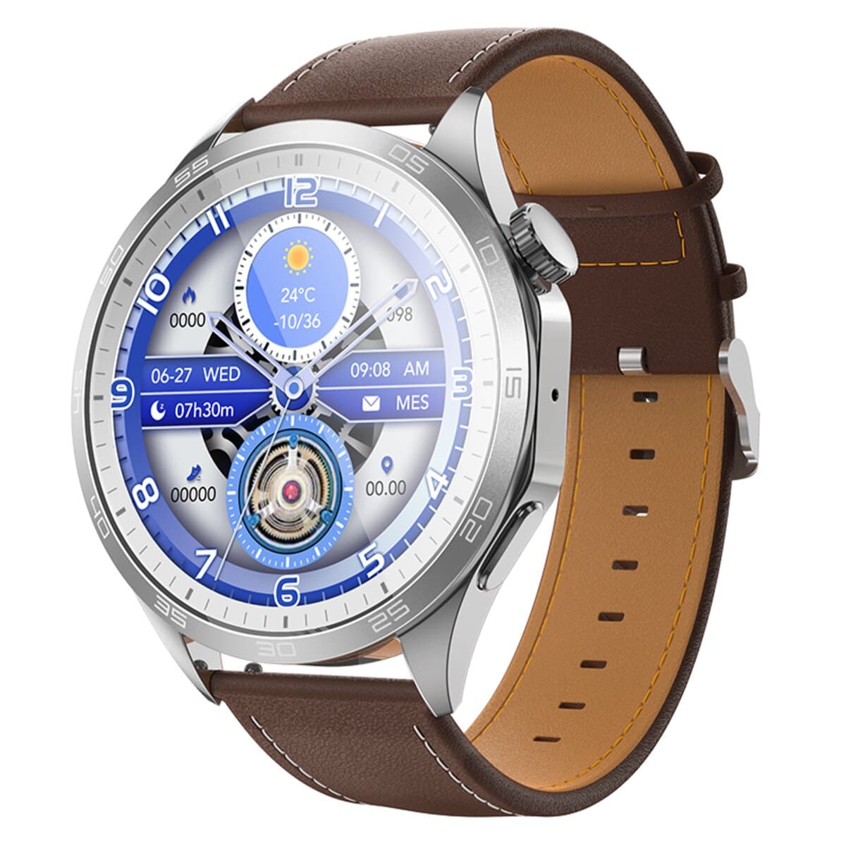 Смарт-часы HOCO Y21 AMOLED Smart sports watch call version 1.43" 230mAh BT5.0 Silver