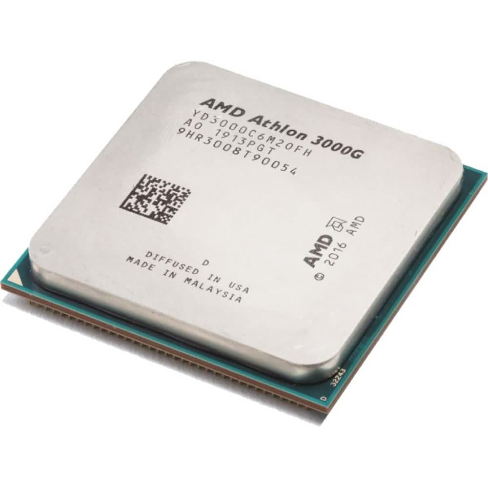 Процесор AMD Athlon 3000G 2C/4T 3.5GHz 4MB 35W AM4 Radeon Vega 3 (YD3000C6M2OFH)