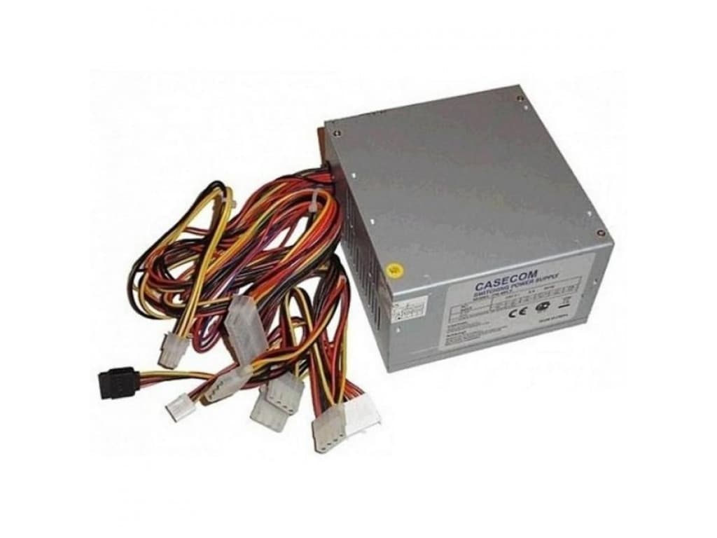 Блок живлення для комп'ютера Casecom 450W 120мм CM 450 ATX 2хSATA Bulk (CM 450 ATX)