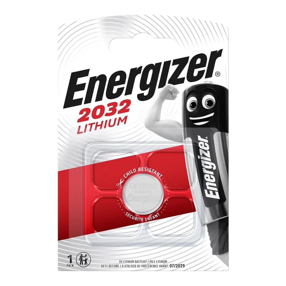 Батарейка таблетка Energizer CR2032 Lithium 1шт