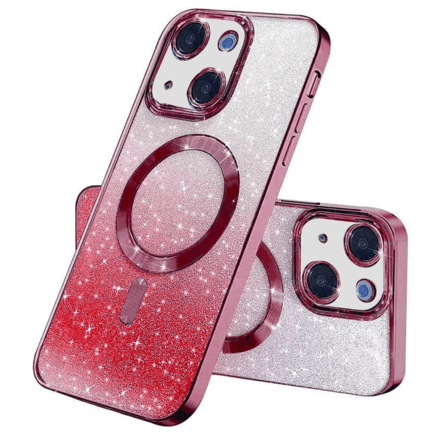 Захисний чохол-накладка Cosmic CD Shiny Magnetic для iPhone 14 Red (CDSHIiiP14Red)