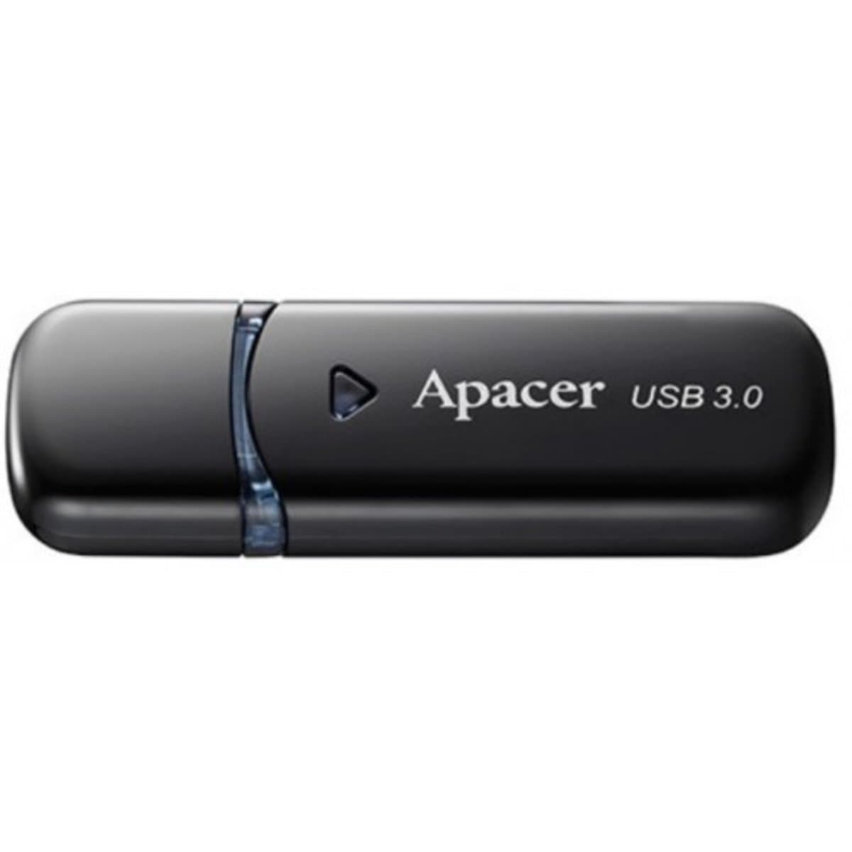 Флеш пам'ять флешка Flash Apacer AH355 64Gb USB 3.0 Black (AP64GAH355B-1)