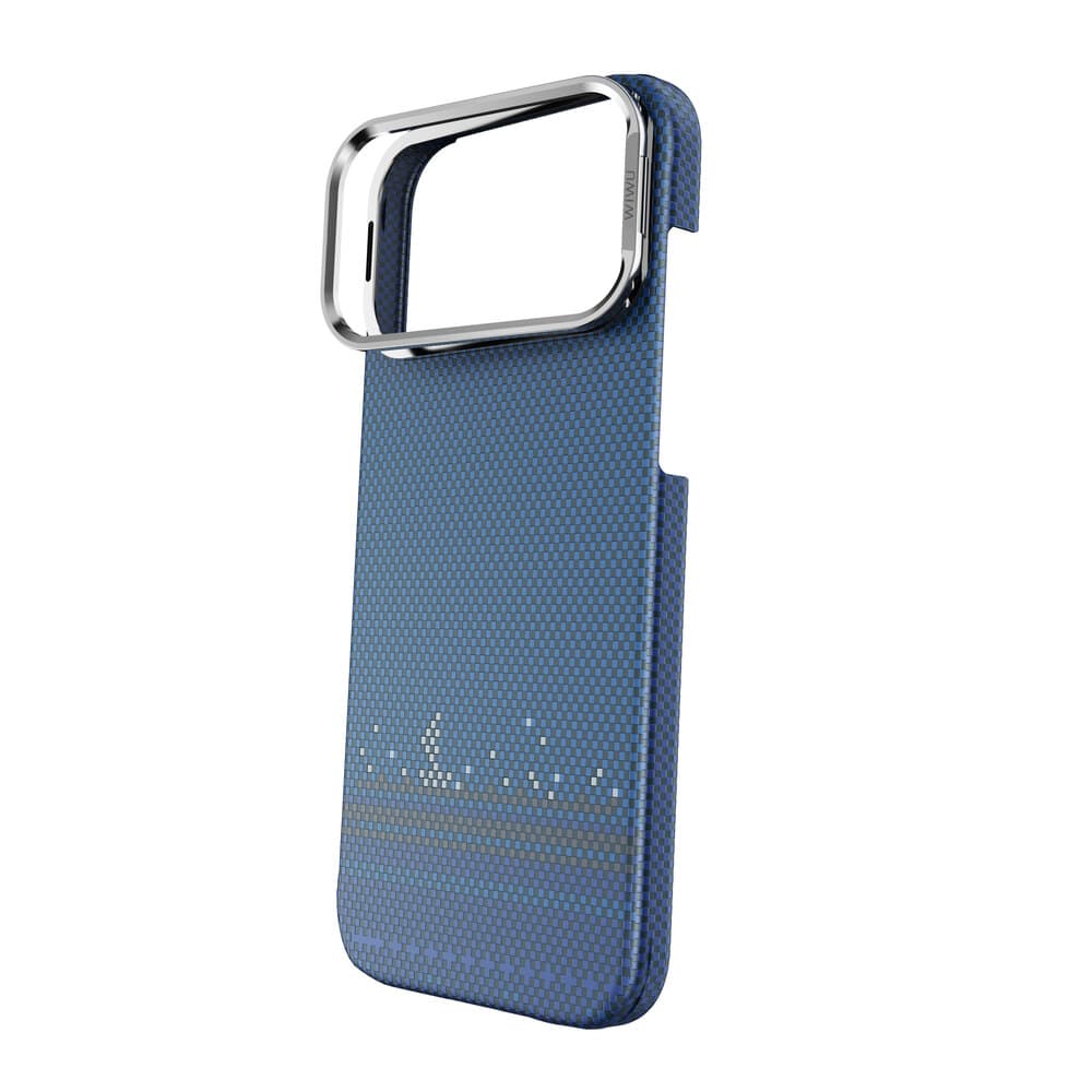 Захисний чохол-накладка WIWU ARAMID ARMOR DCC-208 для iPhone 17 Pro Max 6.9 Black-Blue
