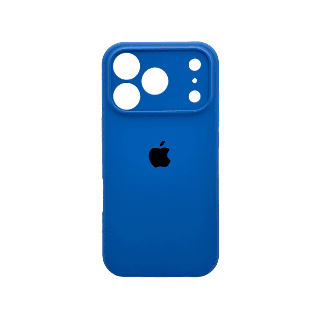 Защитный чехол-накладка Silicone Full Case AA Camera Protect для Apple iPhone 17 Pro Surf Blue (FullAAi17P-38)