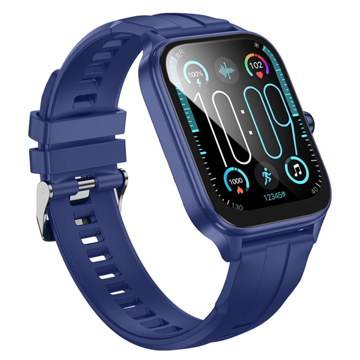 Смарт-часы HOCO Y27 Smart sports watch call version 1.95'' BT5.0 230mAh Blue