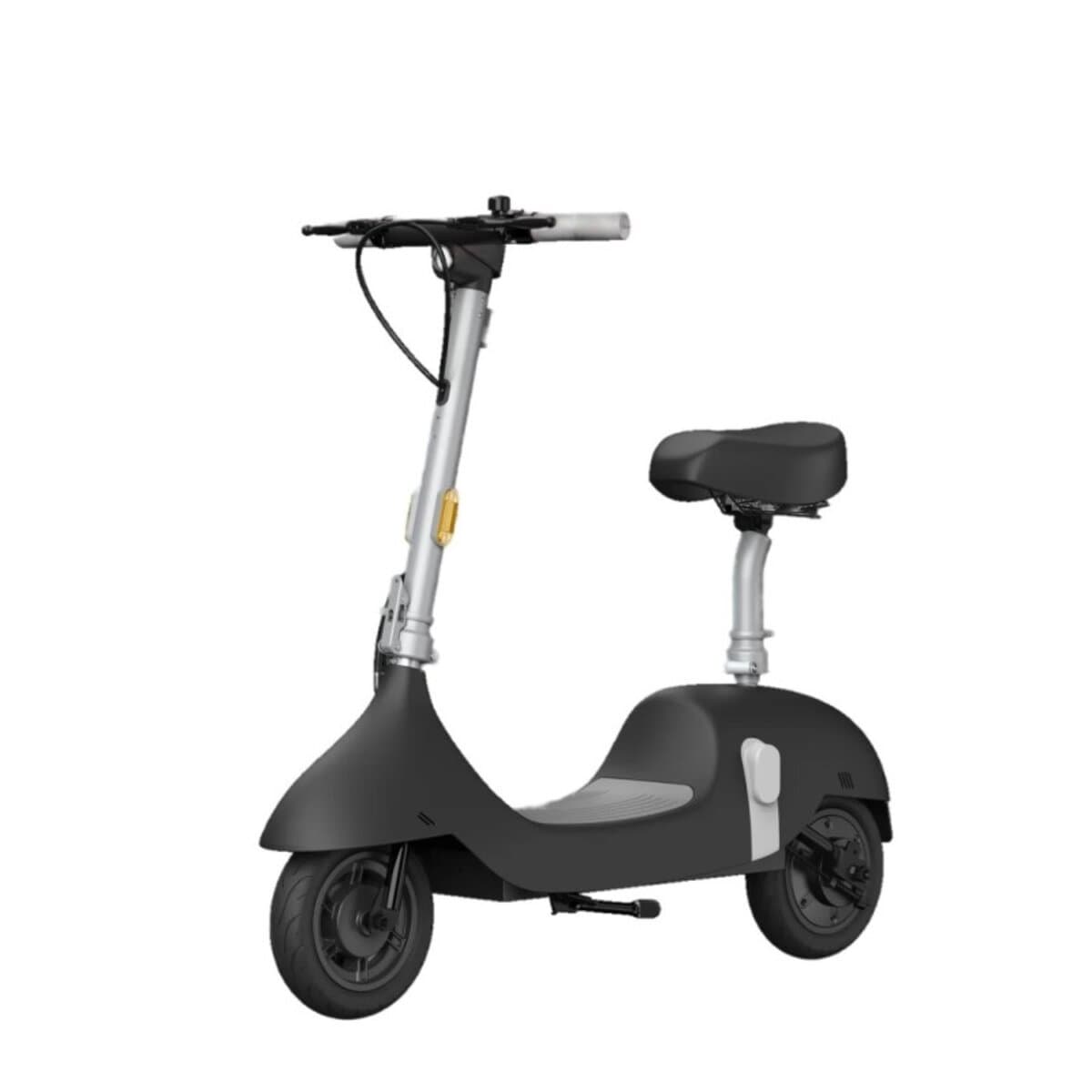 Електросамокат із сидінням OKAI Ceetle PRO EA10C 10' 350(900)W 25Km/h 10.4Ah 55Km 20% NFC App 29kg Black (EA10C-B)