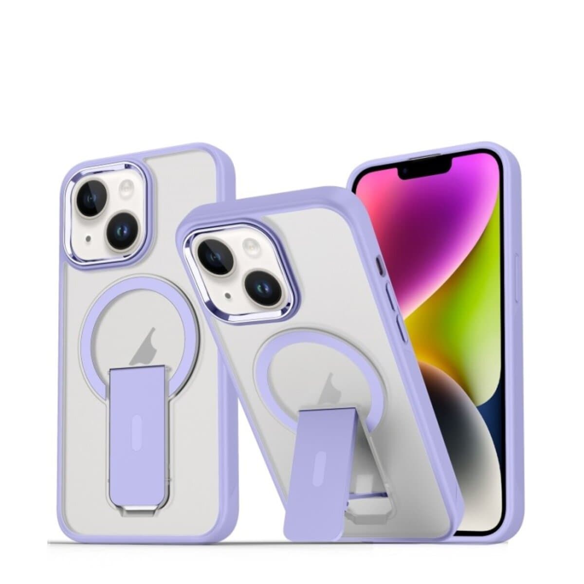 Защитный чехол-накладка Cosmic Magnetic Stand для Apple iPhone 13 Lavender (MagStand13Lavender)