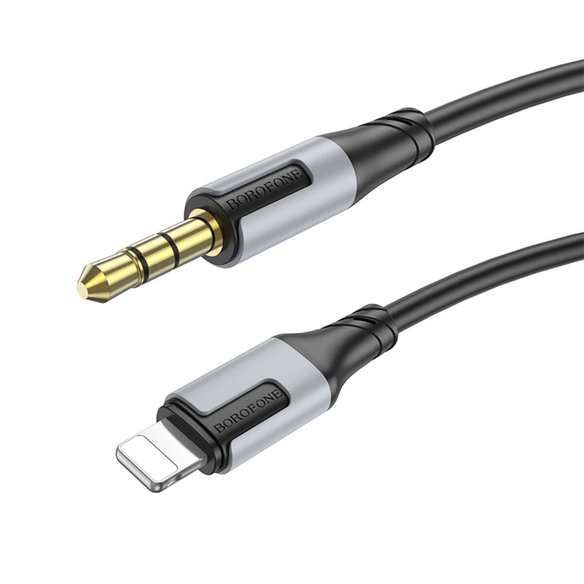 Аудіо-кабель BOROFONE BL19 Creator digital audio 3.5 to Lightning Black