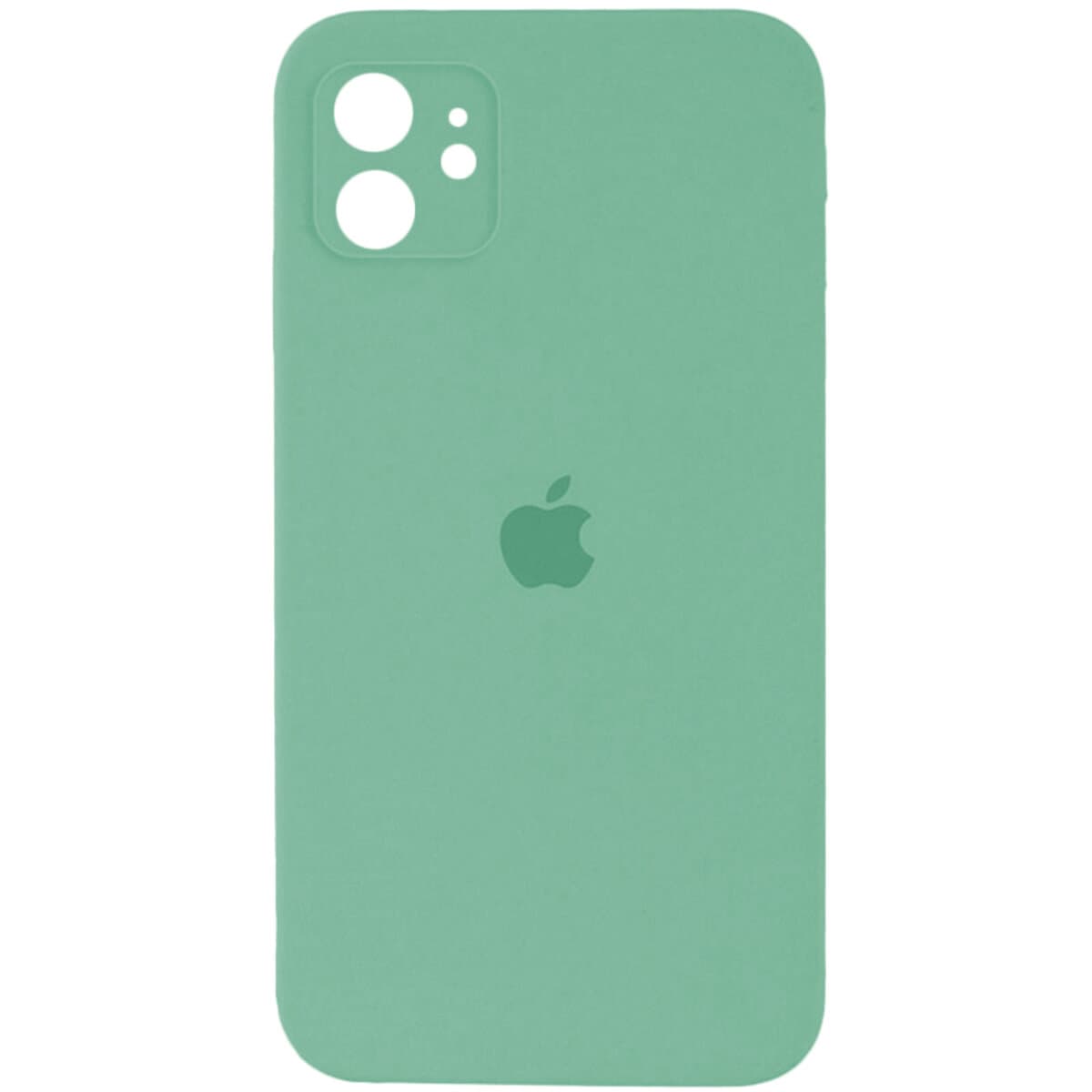 Захисний чохол-накладка Silicone Full Case AA Camera Protect для Apple iPhone 12 Spearmint (FullAAi12-30)
